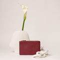 Small Pouch in Burgundy